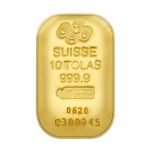 10 Tola PAMP Suisse Gold Bar