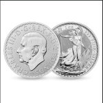 1 OZ BRITANNIA SILVER COIN - Image 2