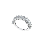 Half Eternity Marquise Ring - Image 2