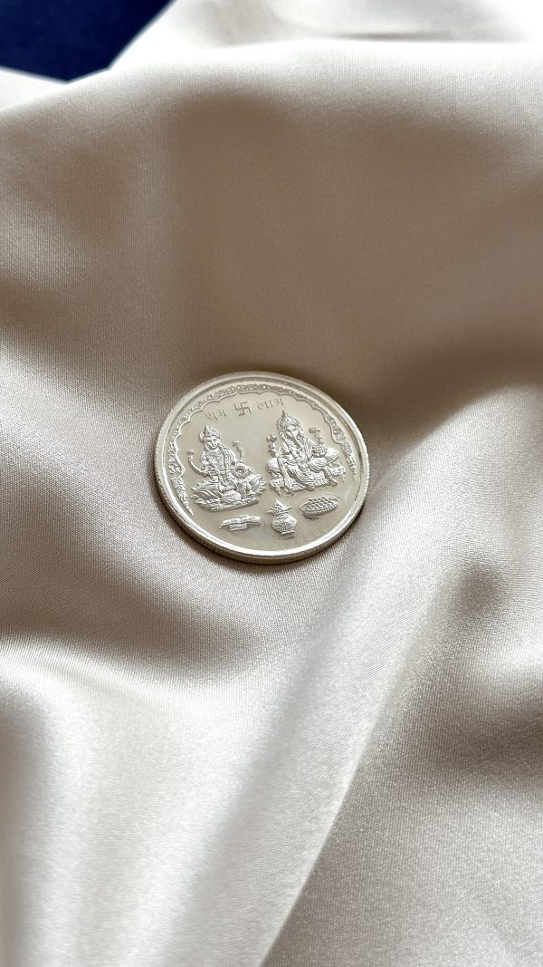 20 gram silver coins (Laxmi-Ganesh)