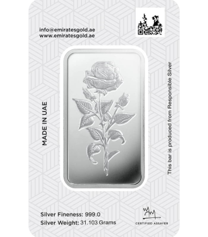 silver-1-oz 1 oz Emirates Silver bars - Image 2