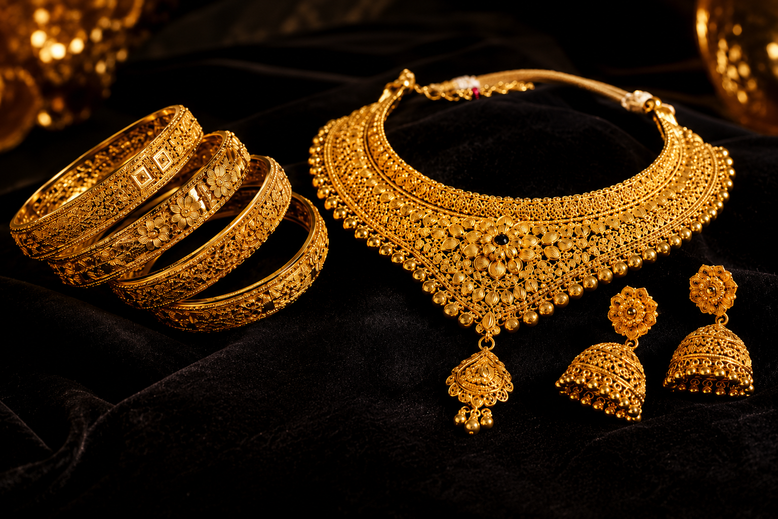 buy 24K gold jewellery Dubai