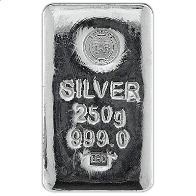 250 Gram Emirates Silver Bar
